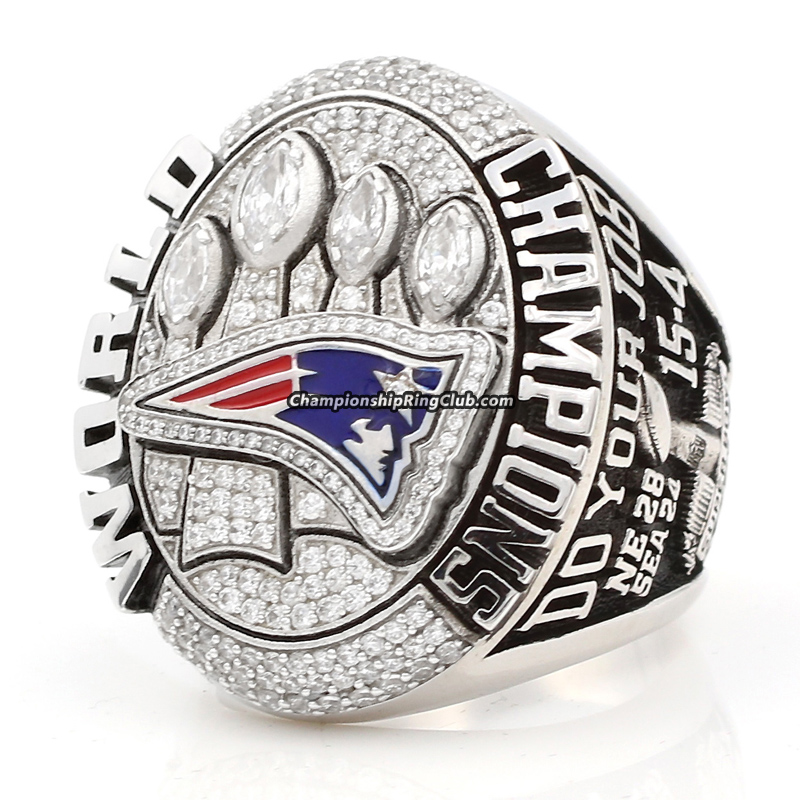 2014 New England Patriots Super Bowl Championship Ring - www