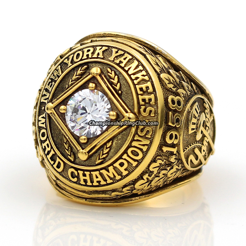 1958 New York Yankees World Series Championship Ring -  www.championshipringclub.com