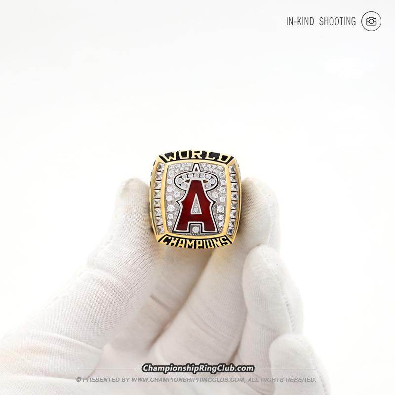 Anaheim Angels 2002 World Series Champions Replica Ring Size 10