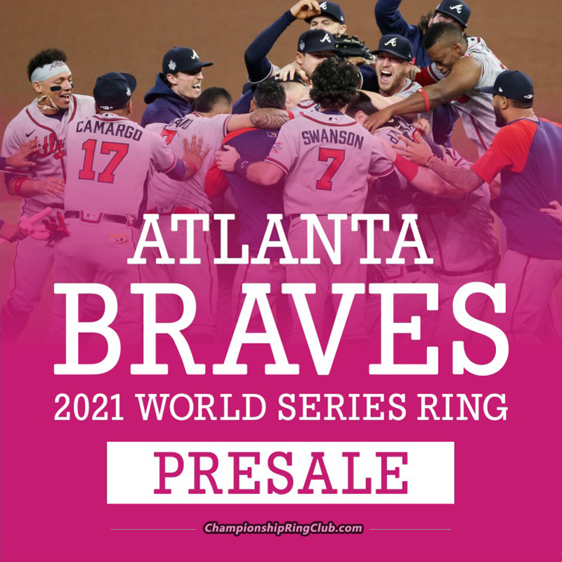 Braves 2021 World Series Ring, 04/08/2022