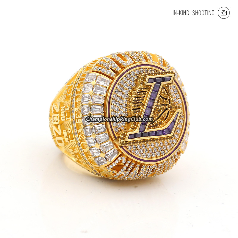 2020 Lakers Championship Ring 2020 Official Version Detachable