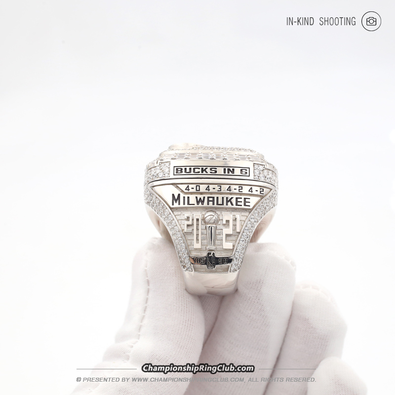 2021 Milwaukee Bucks Ring Championship Ring W Box, 🇺🇸 SHIP