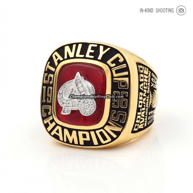 Lot Detail - 1996 Colorado Avalanche Stanley Cup Championship Ring  (Recipient LOA)