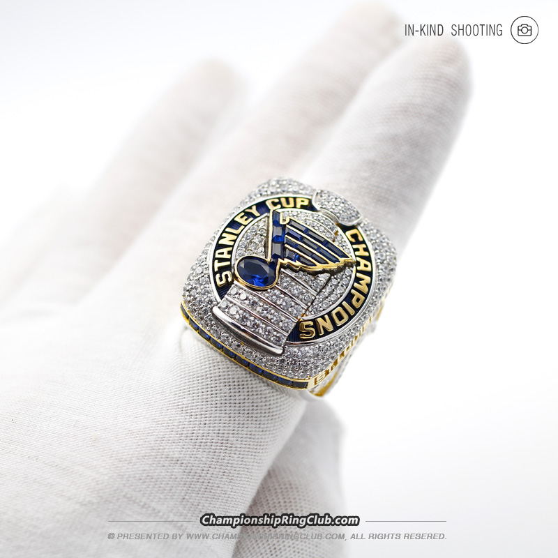 They're so sick': The St. Louis Blues' championship ring has 282