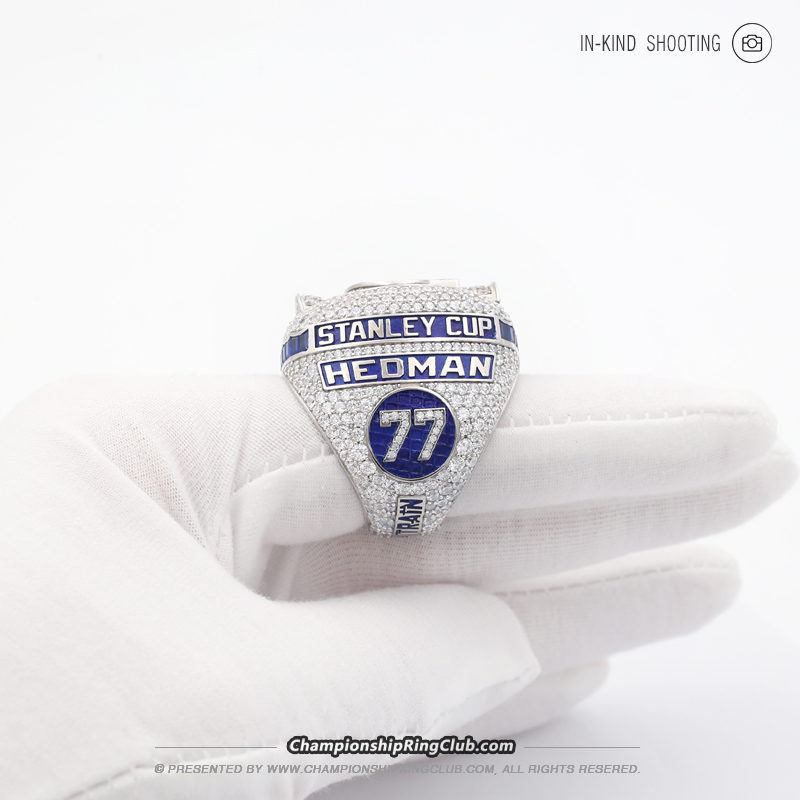 Tampa Bay Lightning Stanley Cup Ring 2020 Championship Ring Victor Hedman -  Box