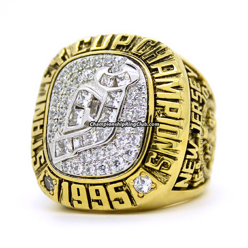 1995 New Jersey Devils Stanley Cup Championship Ring - The