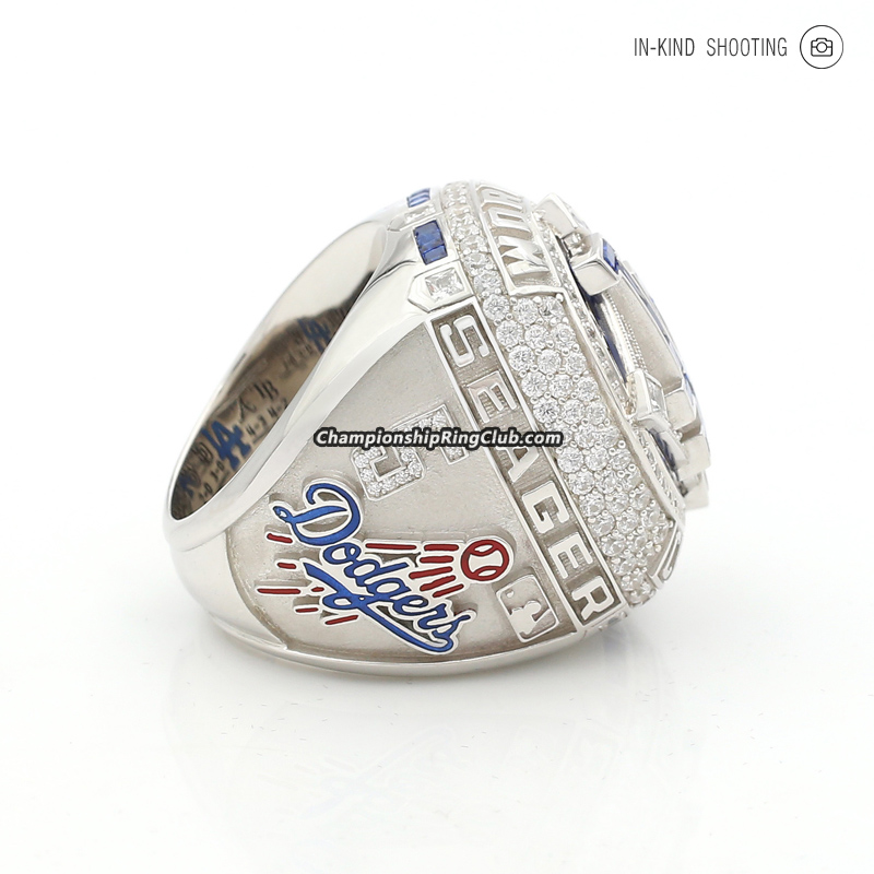 2020 Los Angeles Dodgers World Series ring details 