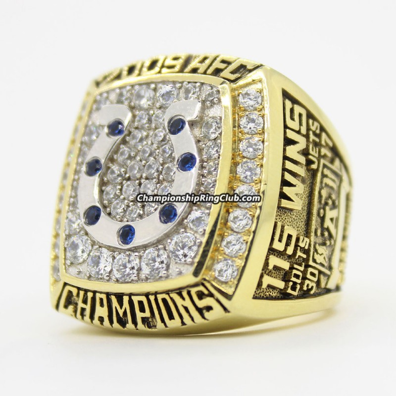 2009 Indianapolis Colts AFC Championship Ring - www.championshipringclub.com