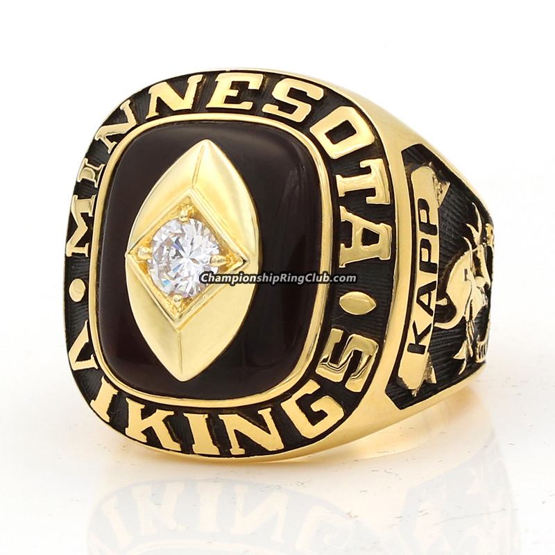 1969 Minnesota Vikings NFC Championship Ring - www.championshipringclub.com
